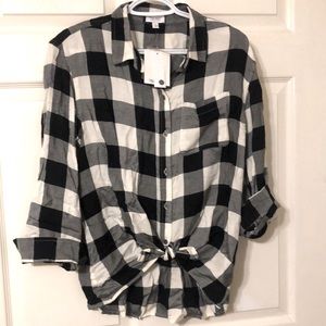 Plaid Button Up Shirt